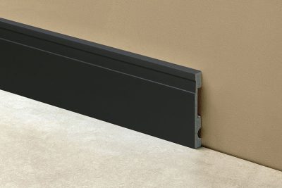 Guardapolvo EPS Extra Line Negro Mate 802 2400x100x15mm - Imagen 6