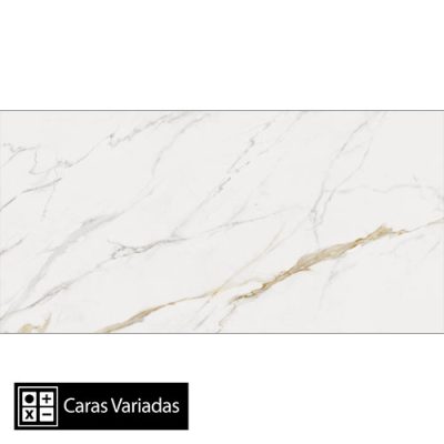 Gres Porcelánico Calaccata Gold Pulido 4Caras Rectificado 60x120(1,44)