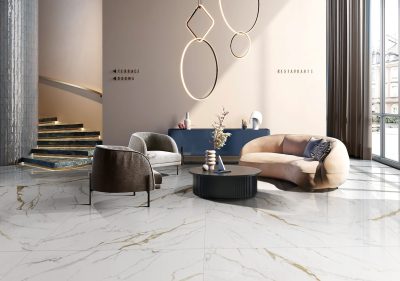 Gres Porcelánico Calaccata Gold Pulido 4Caras Rectificado 60x120(1,44) - Imagen 2