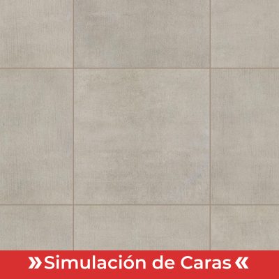 Porcelanato Poa Gris Antides. Dest. Rect. 84x84(2,12) - Imagen 16