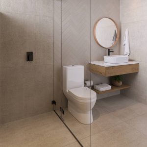 Porcelanato Poa Gris Acetinado Dest. Rect. 84x84(2,12)