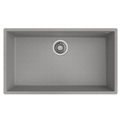 Lavaplato Granito BE Square Stone Grey 72.40 TG 1C Teka