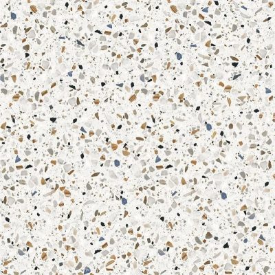 Gres Porcelánico Terrazo Blanco Pul. CPY008 60x60 (1,44)