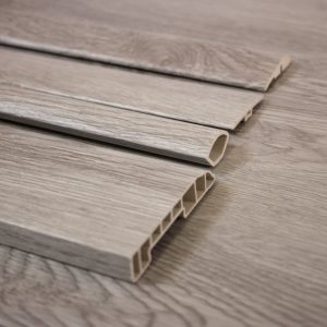 Cubrejunta Pvc Eminent Steel 2400x45x6mm