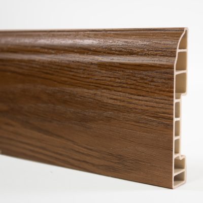 Guardapolvo Pvc Eminent Cocoa 2400x80x15mm