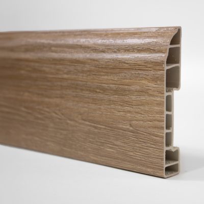 Guardapolvo Pvc Eminent Natural 2400x80x15mm