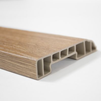 Guardapolvo Pvc Eminent Natural 2400x80x15mm