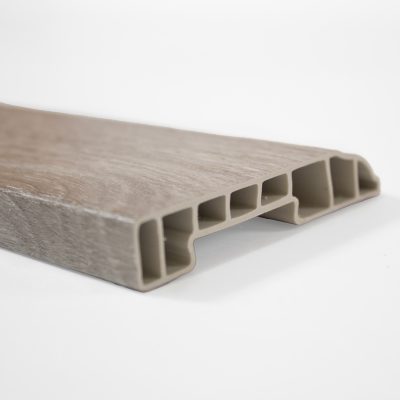 Guardapolvo Pvc Eminent Slate 2400x80x15mm