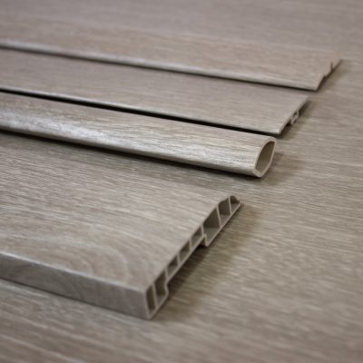 Guardapolvo Pvc Eminent Slate 2400x80x15mm