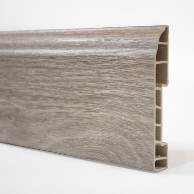 Guardapolvo Pvc Eminent Slate 2400x80x15mm