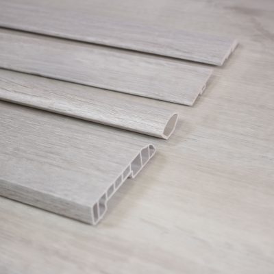 Junquillo Pvc Eminent Silver 2400x28x15mm