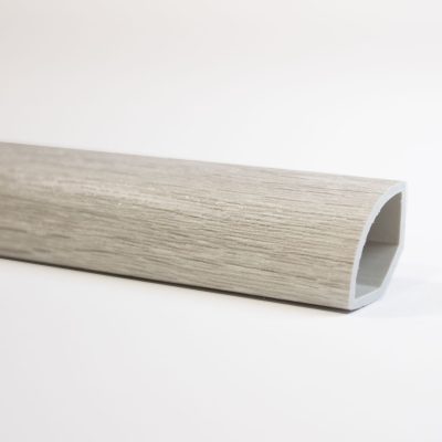 Junquillo Pvc Eminent Silver 2400x28x15mm